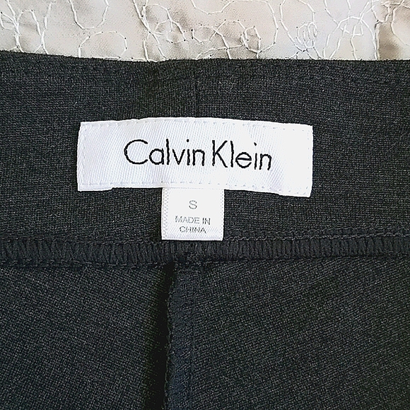 Calvin Klein Gray Stretch Pull-On Pant Size Small - Picture 7 of 10